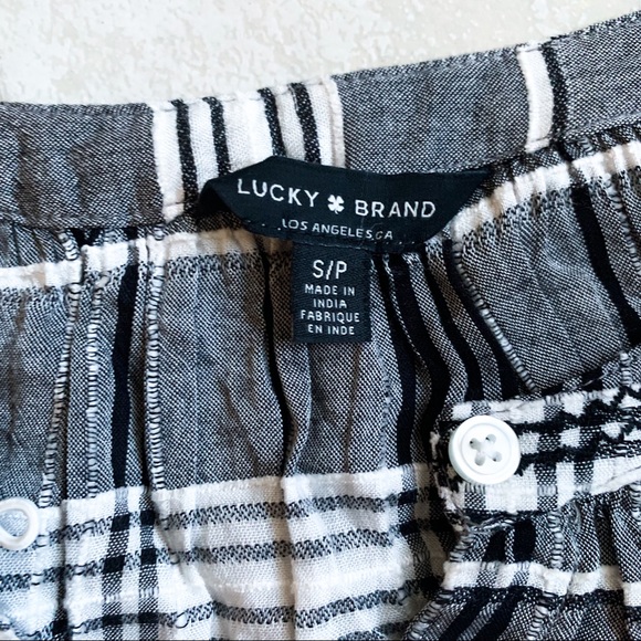 NWOT • Lucky Brand • Gathered-Yoke Button Down Top - Picture 3 of 8